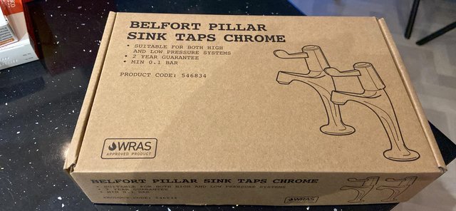 Image 2 of Brand New Belfort Sink Taps