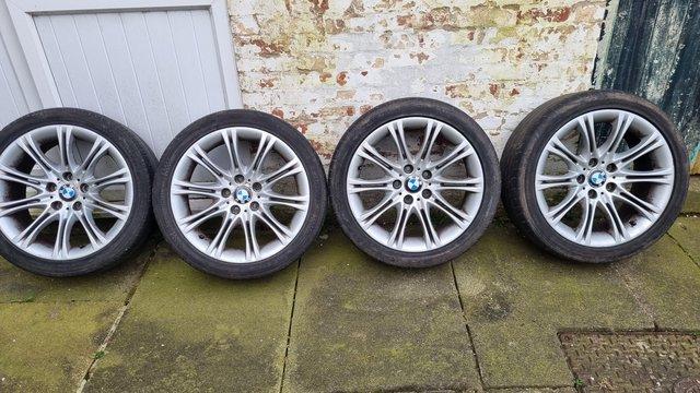 Preview of the first image of Bmw alloys 18inch e60 530 x3.