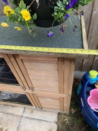 Image 5 of Guinea pig double hutch