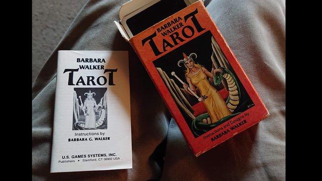 Image 3 of Tarot Cards Pack - Barbara Walker - 1986