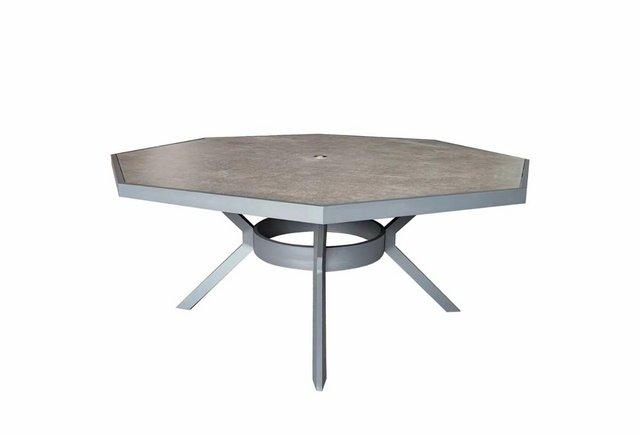 Image 2 of Bettina 8 Seater Octagon Table with Ceramic Glass
