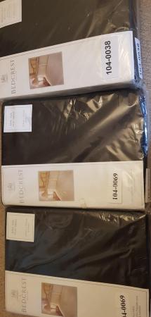Image 2 of Black Satin King-Size Duvet set -Duvet cover + 2 pillowcases