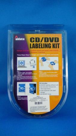 Image 2 of CD/DVD LABELLING KIT BY AIDATA