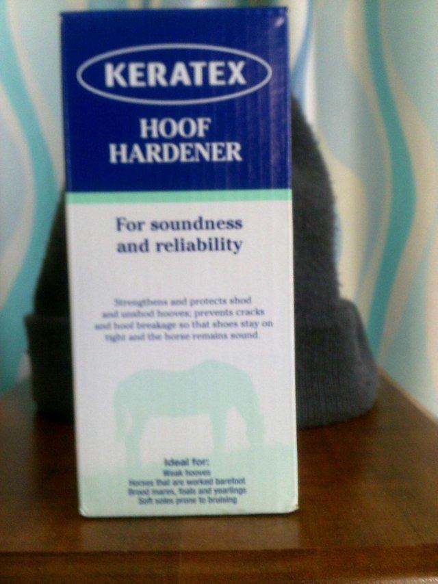Preview of the first image of KERATEX HOOF HARDENER 250ml.