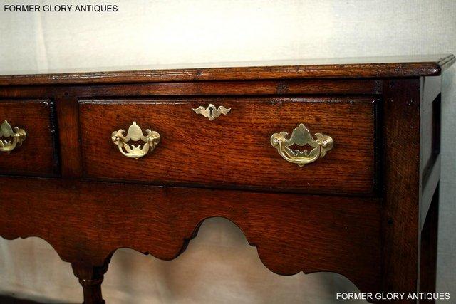 Image 106 of TITCHMARSH AND GOODWIN OAK DRESSER BASE SIDEBOARD HALL TABLE