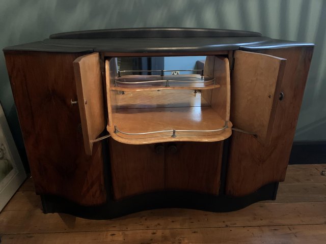 Preview of the first image of Refurbished drinks cabinet with display drawer.