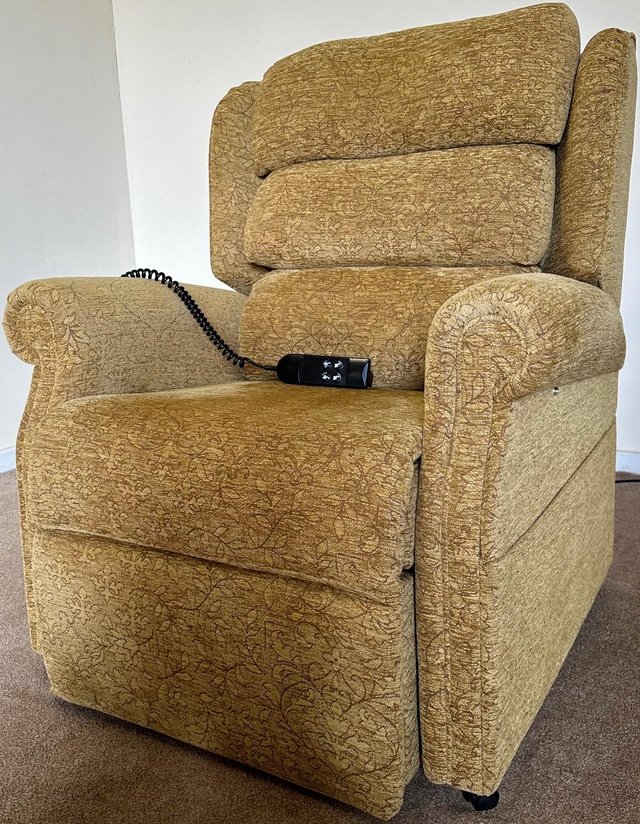 Preview of the first image of REPOSE ELECTRIC RISER RECLINER DUAL MOTOR CHAIR CAN DELIVER.