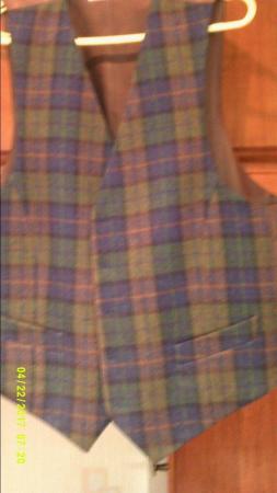 Image 2 of Check Waist Coats. Size 44 inch.