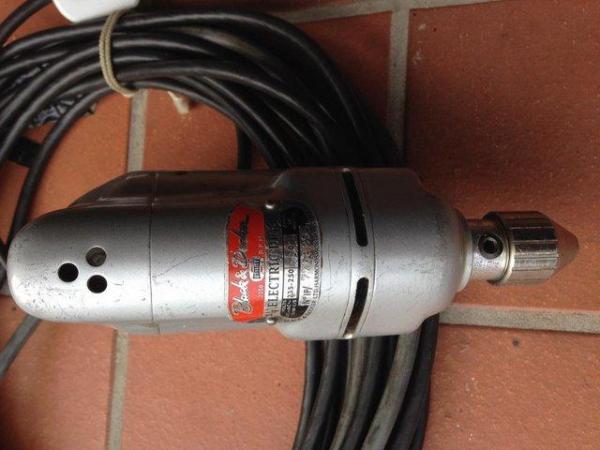 Image 1 of Vintage corded Black & Decker drill