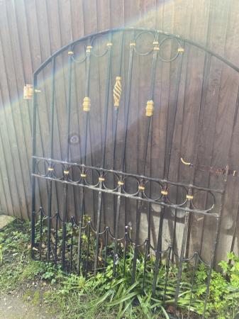 Image 1 of Pair of cast iron tall gates