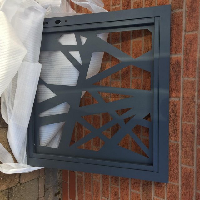 Preview of the first image of Laser cut aluminium gate.
