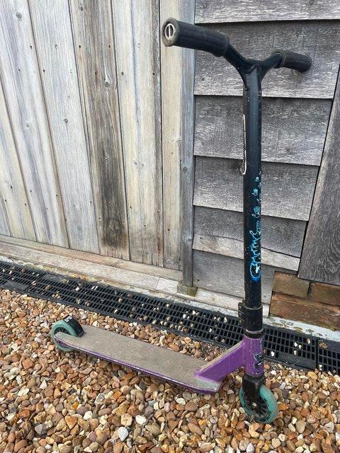 Preview of the first image of 2x Slamm Mischief Stunt Scooters.