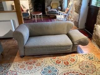 Image 2 of Victorian drop end 2 seater sofa