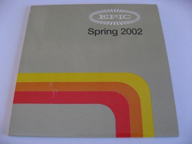 Preview of the first image of Various - Epic Spring 2002 CD Album Promo – Epic – XPCD262.