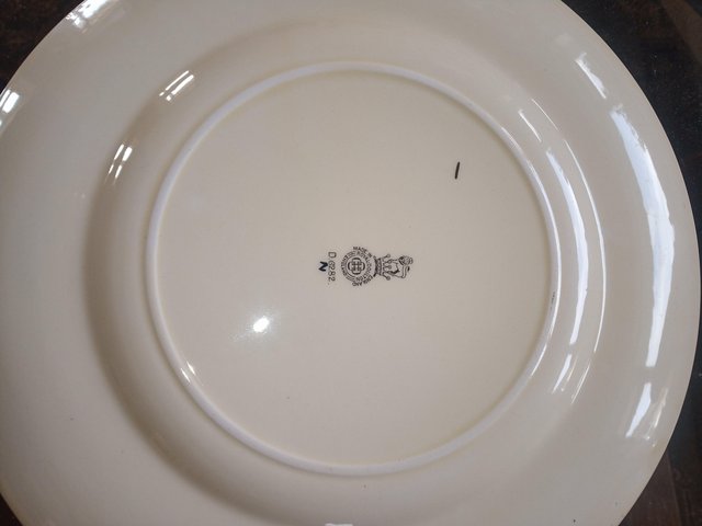 Preview of the first image of Royal Doulton plate 'The Hunting man' Vintage.