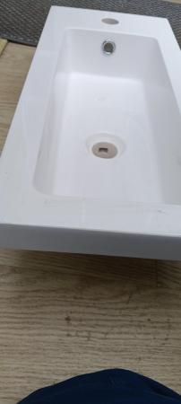 Image 1 of Side tap basin, brand new, unused.