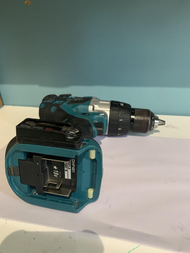 Preview of the first image of Makita DHP481 18V LXT Brushless Combi Drill Cordless Hammer.