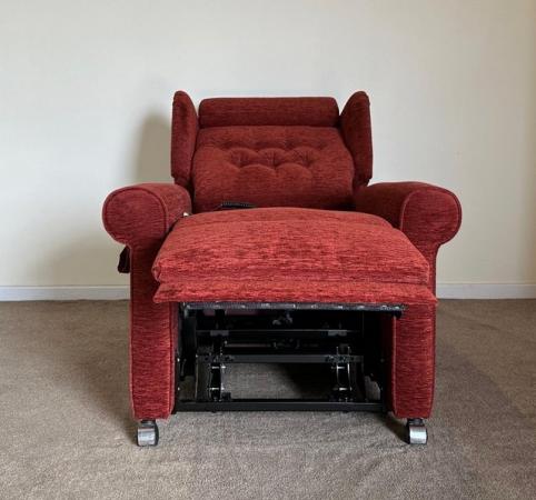 Image 12 of WILLOWBROOK ELECTRIC RISER RECLINER RED CHAIR ~ CAN DELIVER