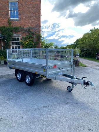 Image 2 of Debon PW1.2 Rear Electric Tipping Trailer *Brand New Unused*
