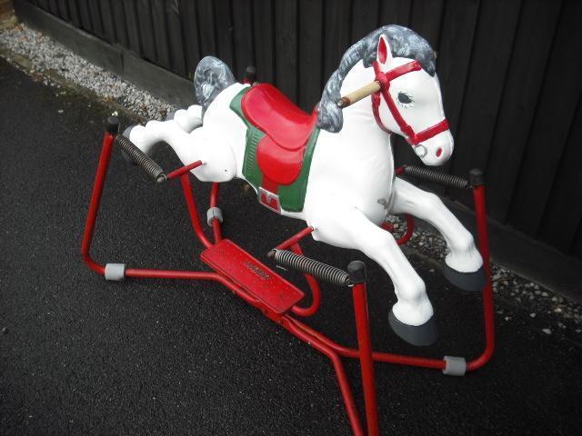 Preview of the first image of Vintage Mobo Rocking Horse 1950's very rare.