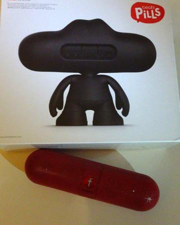Image 2 of Beats Pill Novelty Stand With Speaker