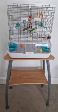 Image 1 of Vision Birdcage Model S01, small, With Vision Stand
