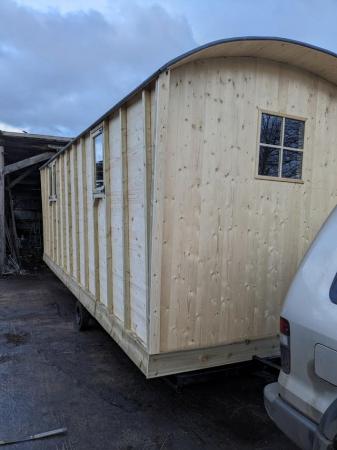 Image 5 of Very large, brand new shepherd's hut for glamping etc