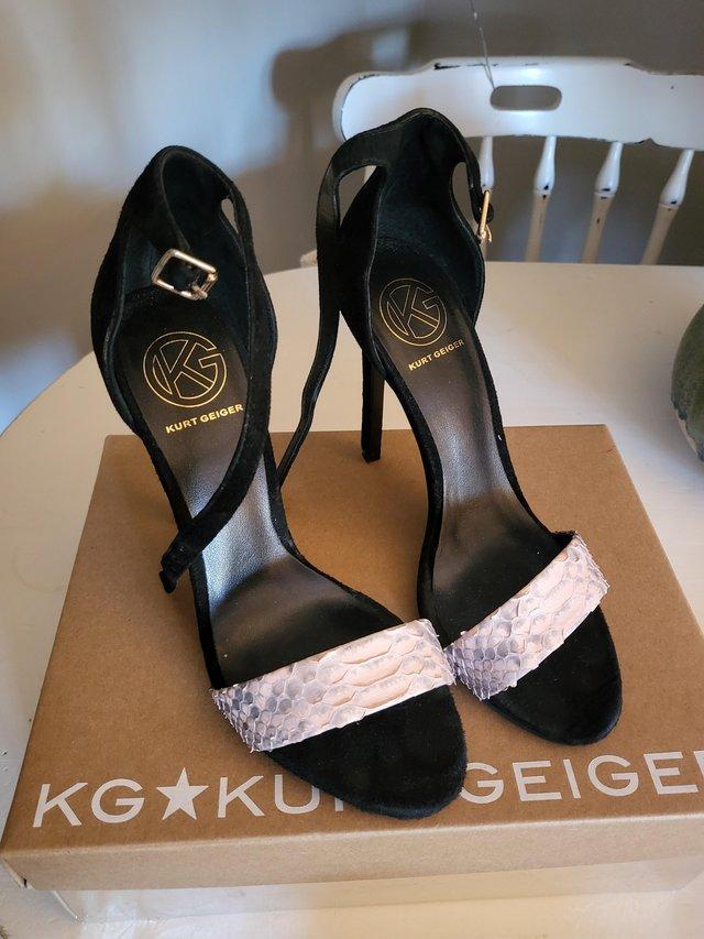 Preview of the first image of Size 4 Kurt Geiger Gorgeous heels.