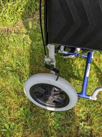 Image 5 of Excel Globe Traveller Transit Folding Wheelchair & Rollator