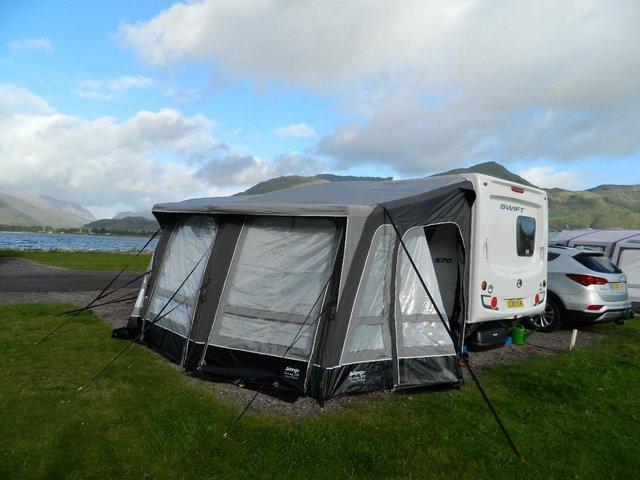 Preview of the first image of VANGO TUSCANY Air 500 caravan awning.