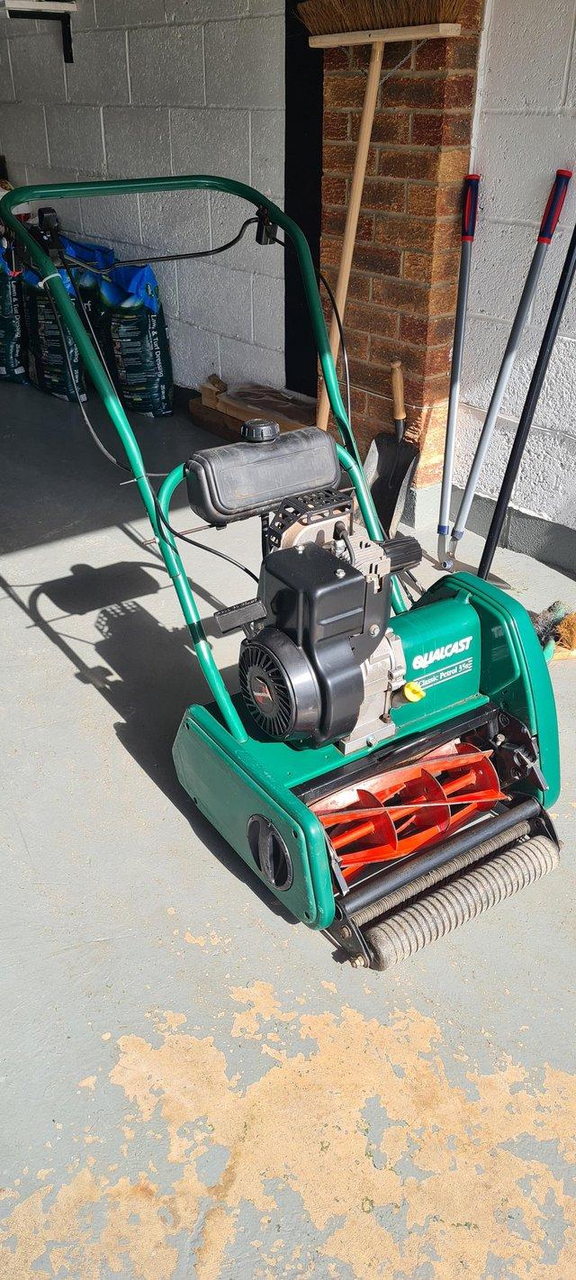 Preview of the first image of Qualcast Classic Petrol 35s Lawnmower.