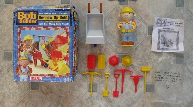 Image 3 of Bob the Builder Game & 2 Boxes of Jigsaw Puzzles