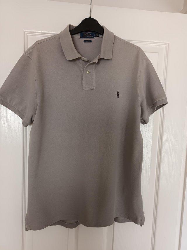 Preview of the first image of POLO RALPH LAUREN slim fit mens top.