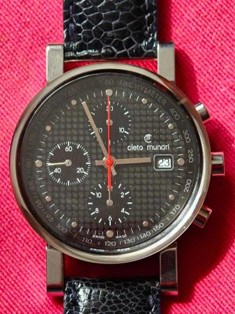 Image 1 of Cleto Munari Swiss Made Chronograph Watch