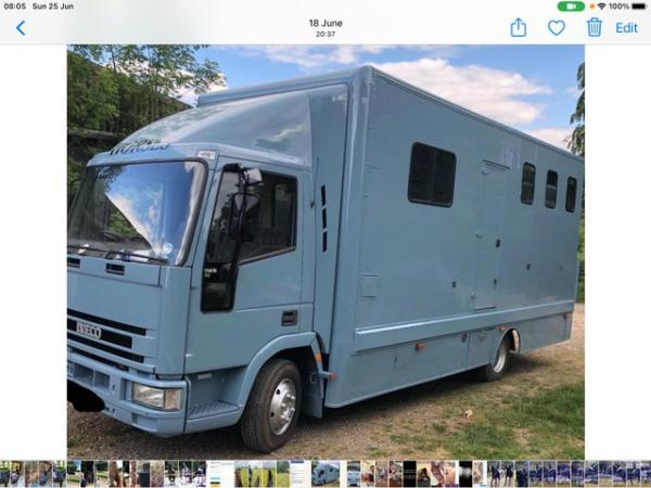 Image 2 of Ford iveco 7.5 1998 horse box