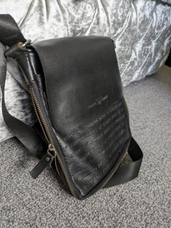 Image 2 of Giorgio Armani Cross Body Shoulder Leather Bag
