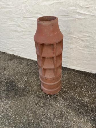 Image 1 of “Terracotta coloured” old Vented Chimney Pot