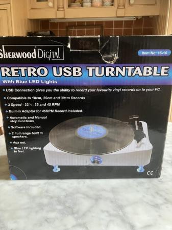 Image 1 of USB turntable all as new