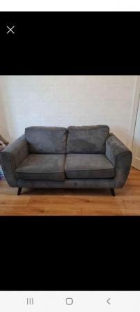 Image 1 of Grey 2 seater sofa, good condition