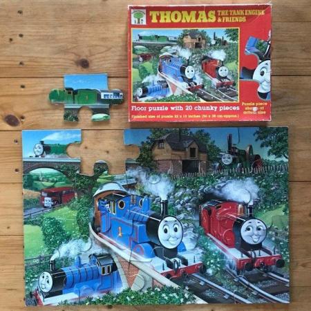 Image 1 of Vintage Thomas The Tank Engine & Friends floor puzzle.2 yrs+