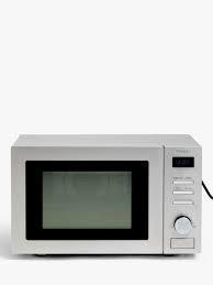 Preview of the first image of JOHN LEWIS 32L COMBINATION MICROWAVE & GRILL-1000W-S/S-NEW.