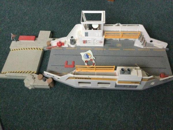 Image 1 of Playmobile Ferry with loading harbour