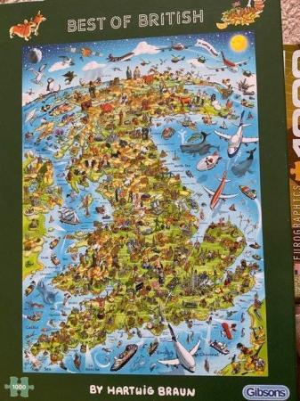 Image 2 of Best Of British 1000 piece jigsaw puzzle