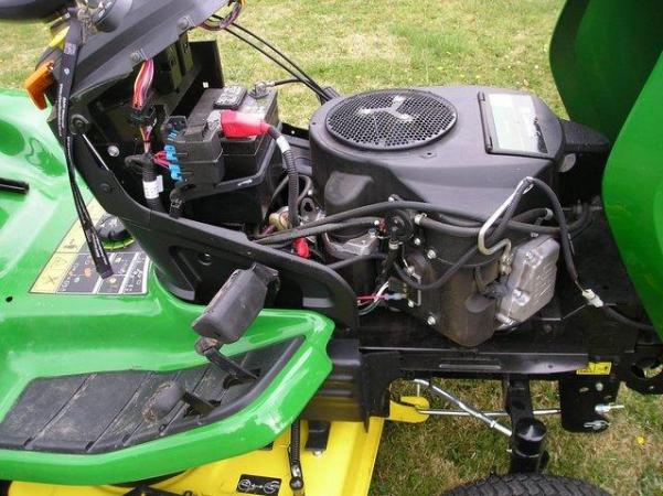 Image 6 of John Deere X350 ride on lawn tractor