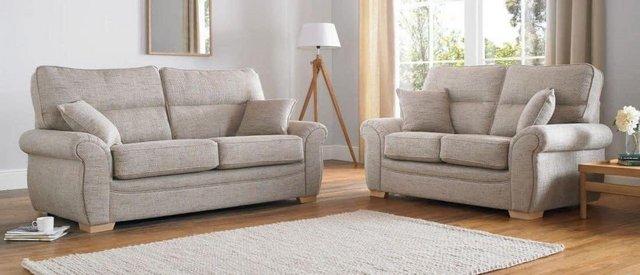 Image 1 of Emerald Milan 3&1&1 sofa and armchairs