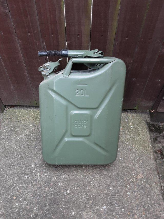 Preview of the first image of Jerry can 20 litres metal storage.
