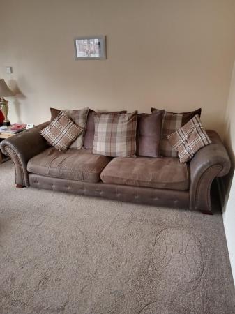 Image 1 of Three seater settee SCS
