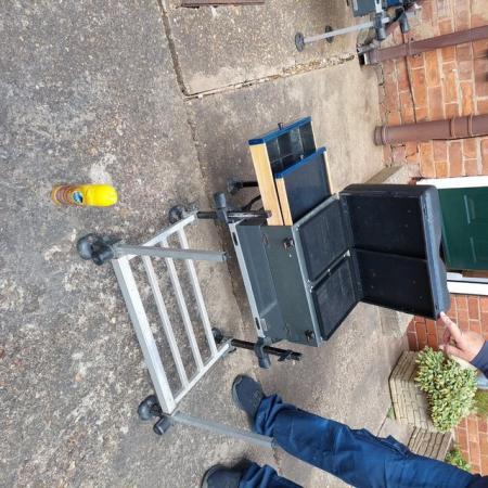 Image 1 of Angler's Seat and Storage box for Sale