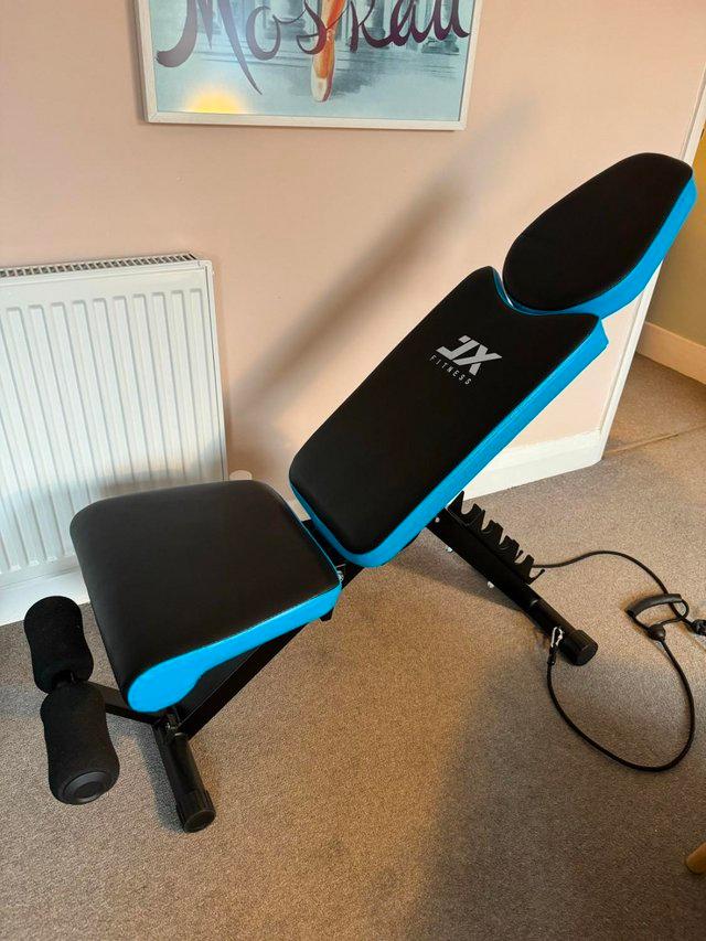 Preview of the first image of Multi-adjustable fitness bench.