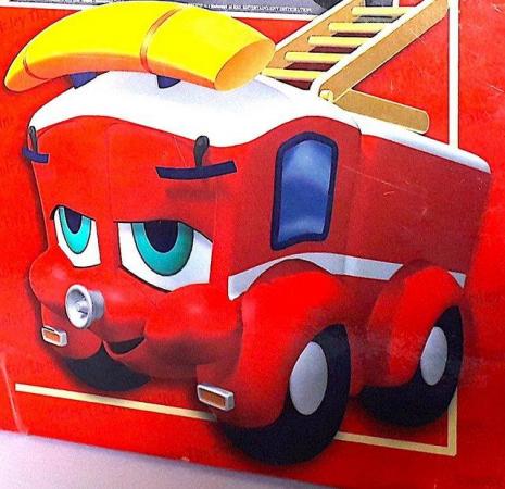 Image 3 of CHILD's 2 in 1 PUZZLE - FINLEY FIRE ENGINE